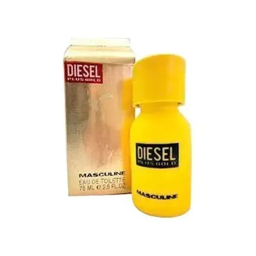  Perfume Diesel Plus Gold Men Eau de Toilette 75ml Original 