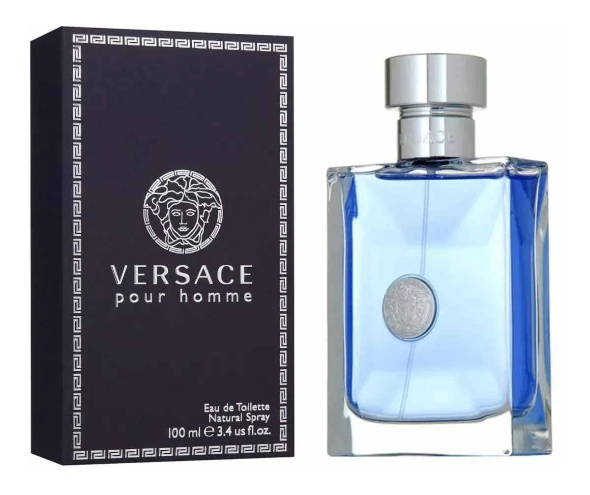 Perfume Versace Pour Homme Men Eau De Toilette 100ml Original 