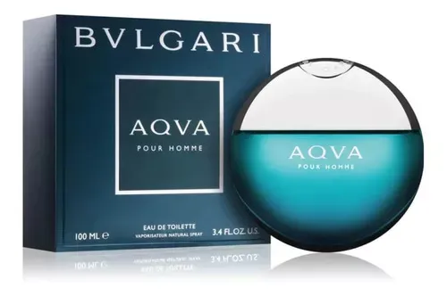 Perfume Bvlgari Aqva Pour Homme Men Eau de Toilette 100ml Original 