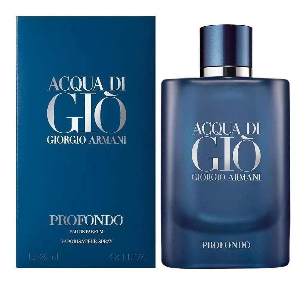 Perfume Giorgio Armani Acqua Di Gio Profondo Men Eau De Parfum 125ml Original