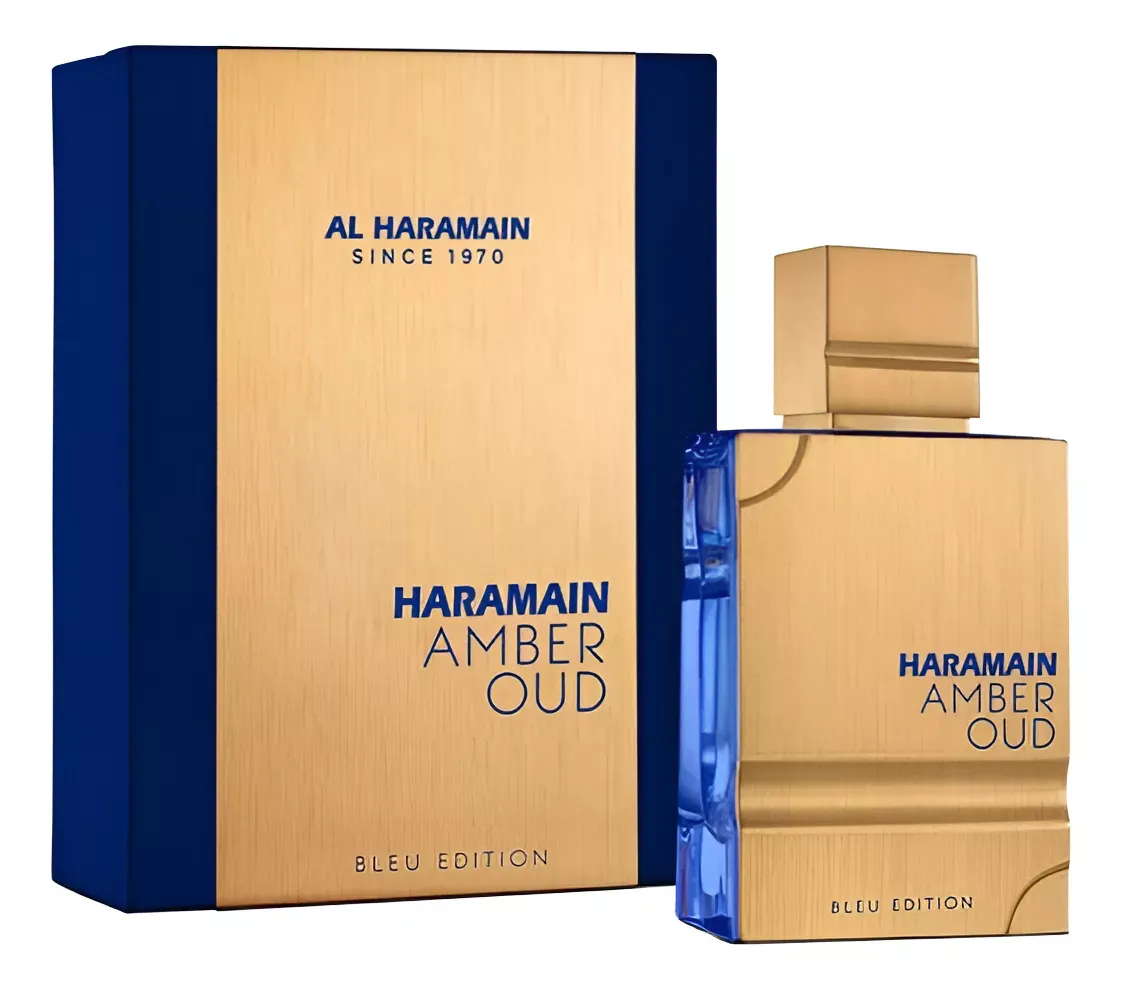 Perfume Al Haramain Amber Oud Bleu Men Eau De Parfum 60ml Original 