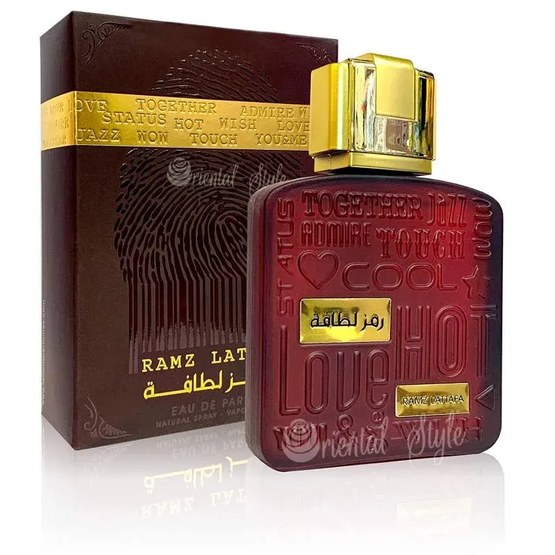 Perfume Lattafa Ramz Gold Unisex Eau de Parfum 100ml Original 