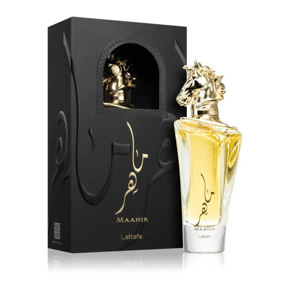 Perfume Arabe Lattafa Maahir Gold Unisex Eau de parfum 100ml Original 