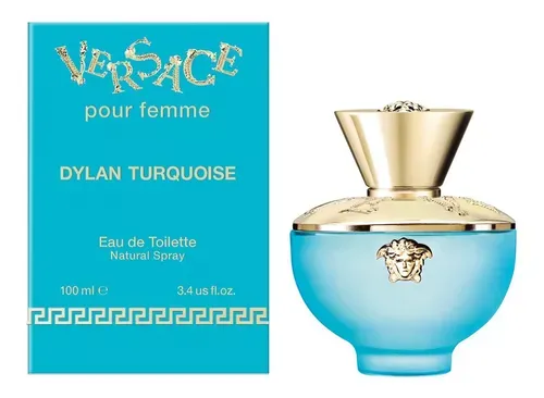 Perfume Versace Dylan Turquoise Woman Eau De Toilette 100 Ml Original