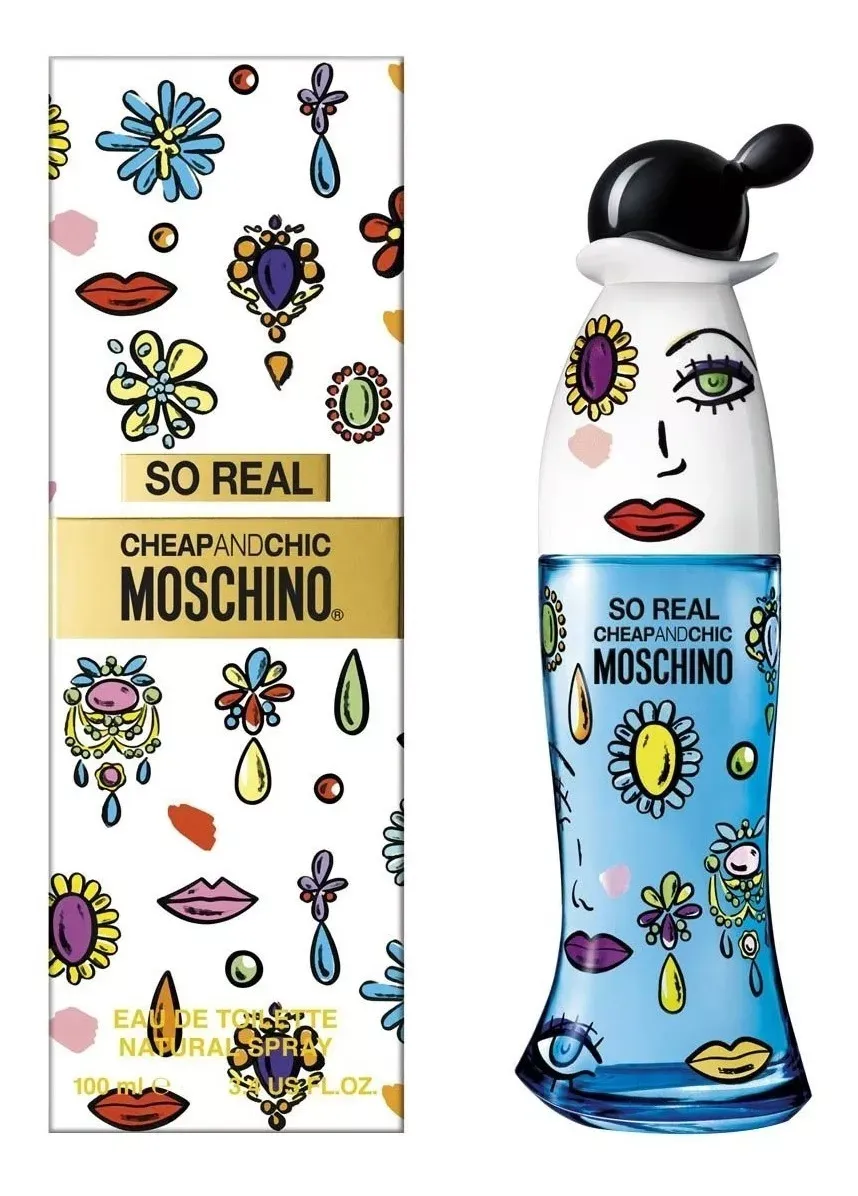 Perfume Moschino So Real Woman Eau de Toilette 100ml Original 