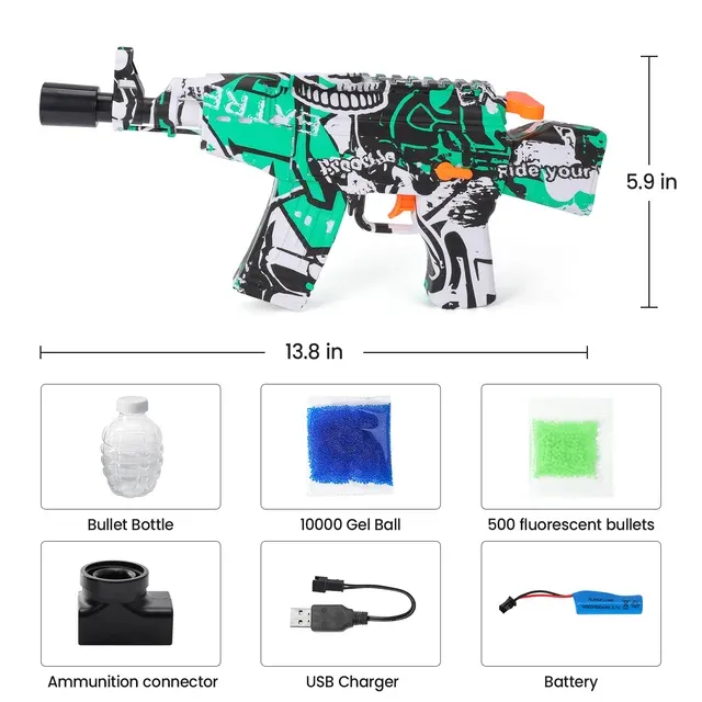 Pistola De Juguete Hidrogel 