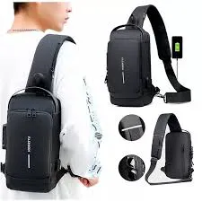 Bolso Antirrobo Mochila Para Hombre