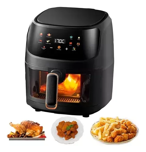 Freidora De Aire Air Fryer 10 Litros + Papel De Freidora