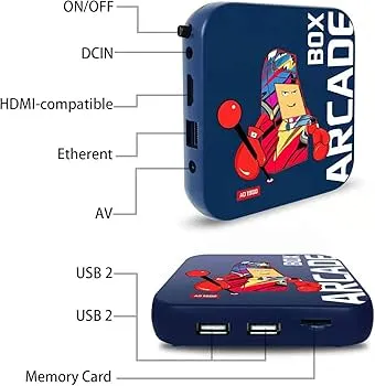 Consola Retro Juegos Arcade Clasica