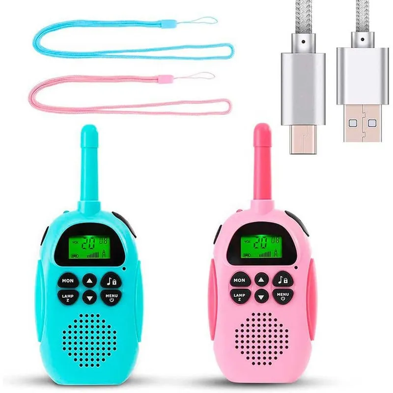 Radio Walkie Talkie Radios Para Niños X2 Unidades