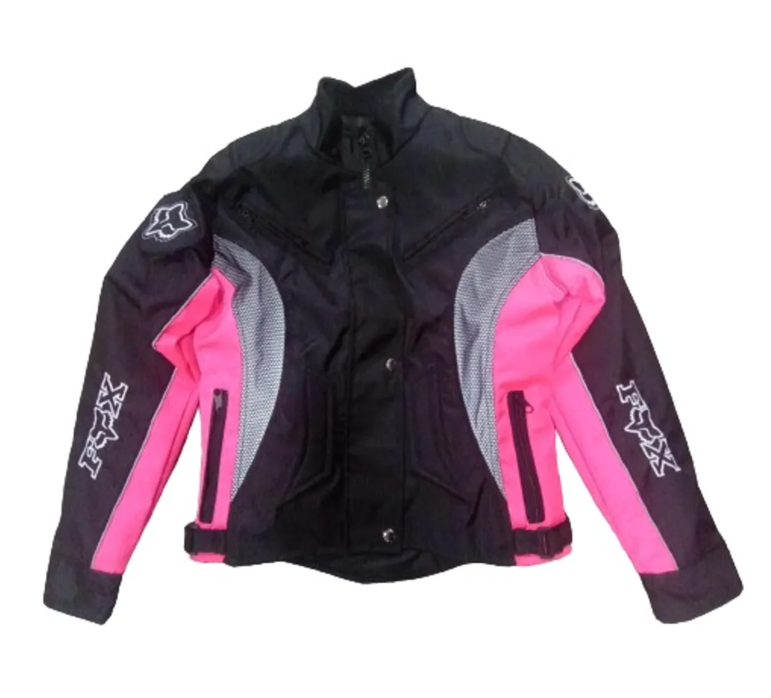 Chaqueta De Protección Para Motociclistas Dama Rosado