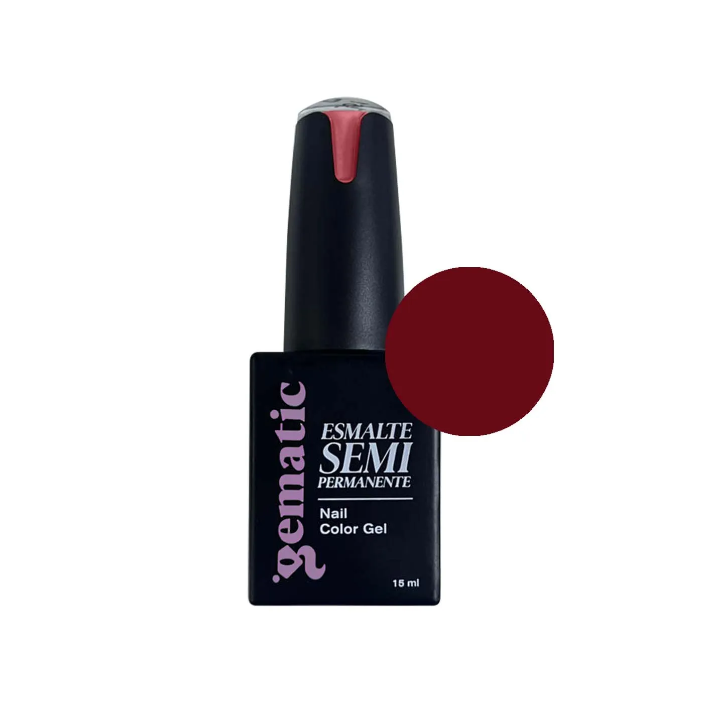 Esmalte Semipermanente Gematic Rojo Scarlet B428