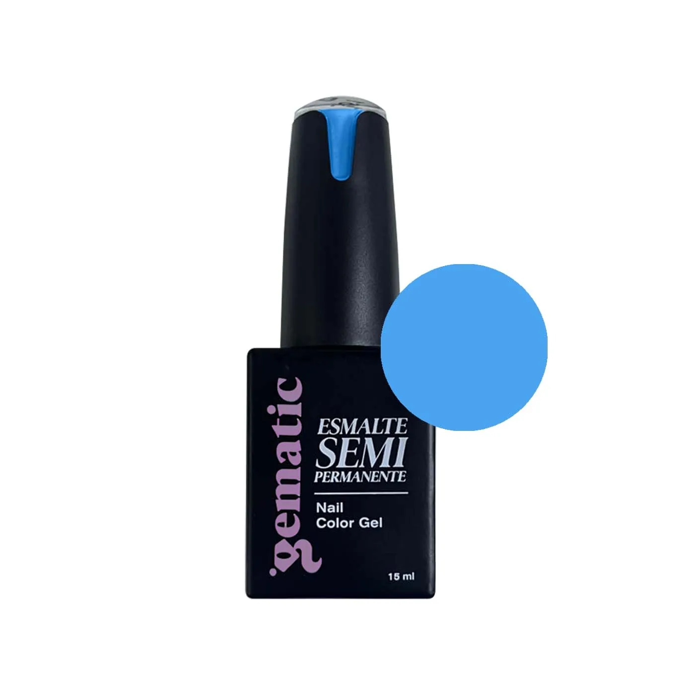 Esmalte Semipermanente Gematic Azul Celeste B1212