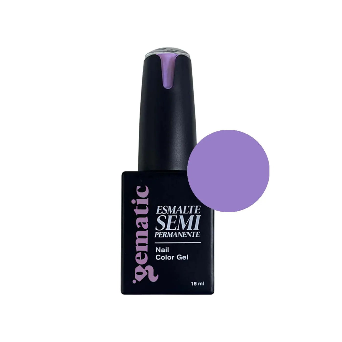 Esmalte Semipermanente Gematic Morado Amatista Palido B948