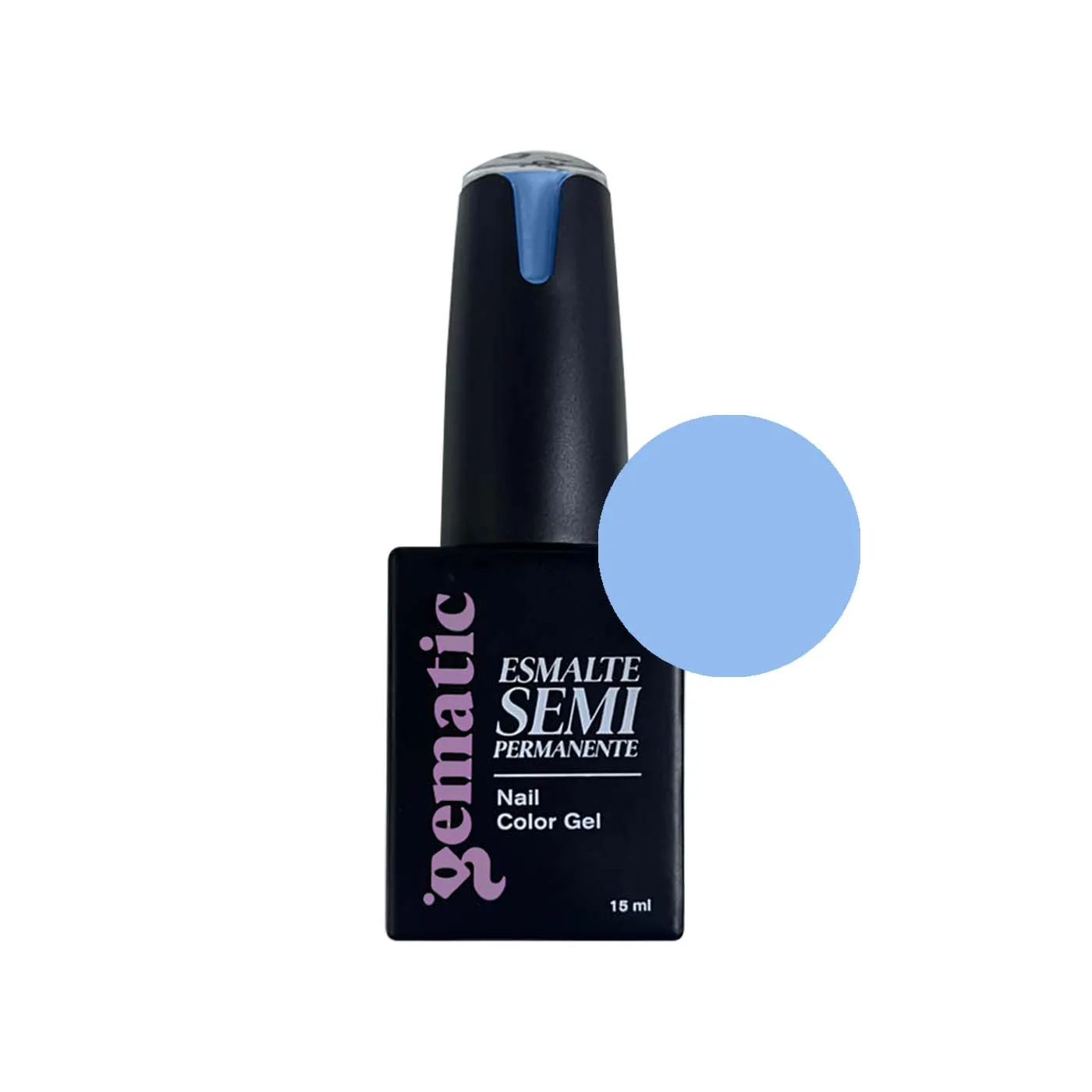 Esmalte Semipermanente Gematic Azul Palido B1204