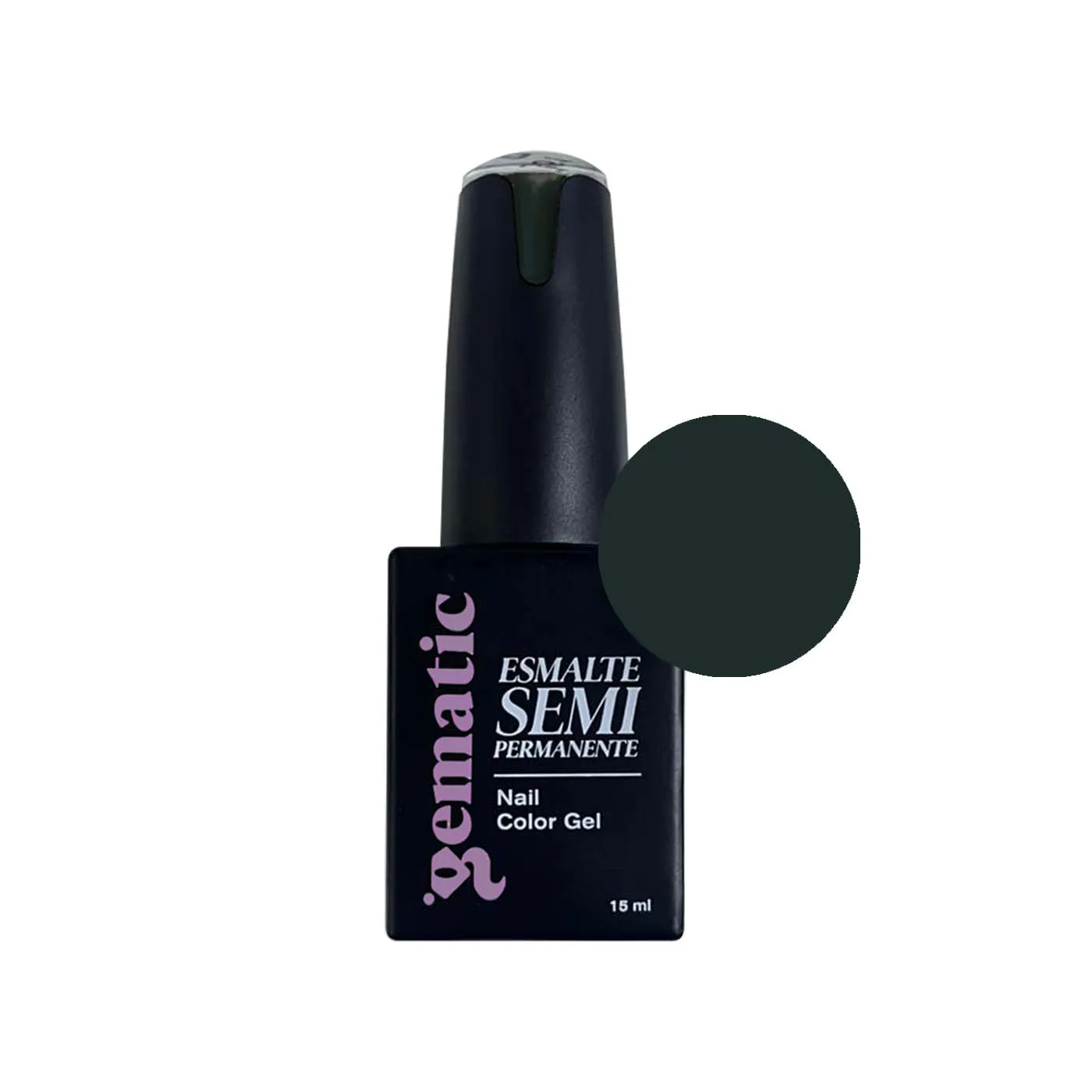 Esmalte Semipermanente Gematic Verde Alga B1415