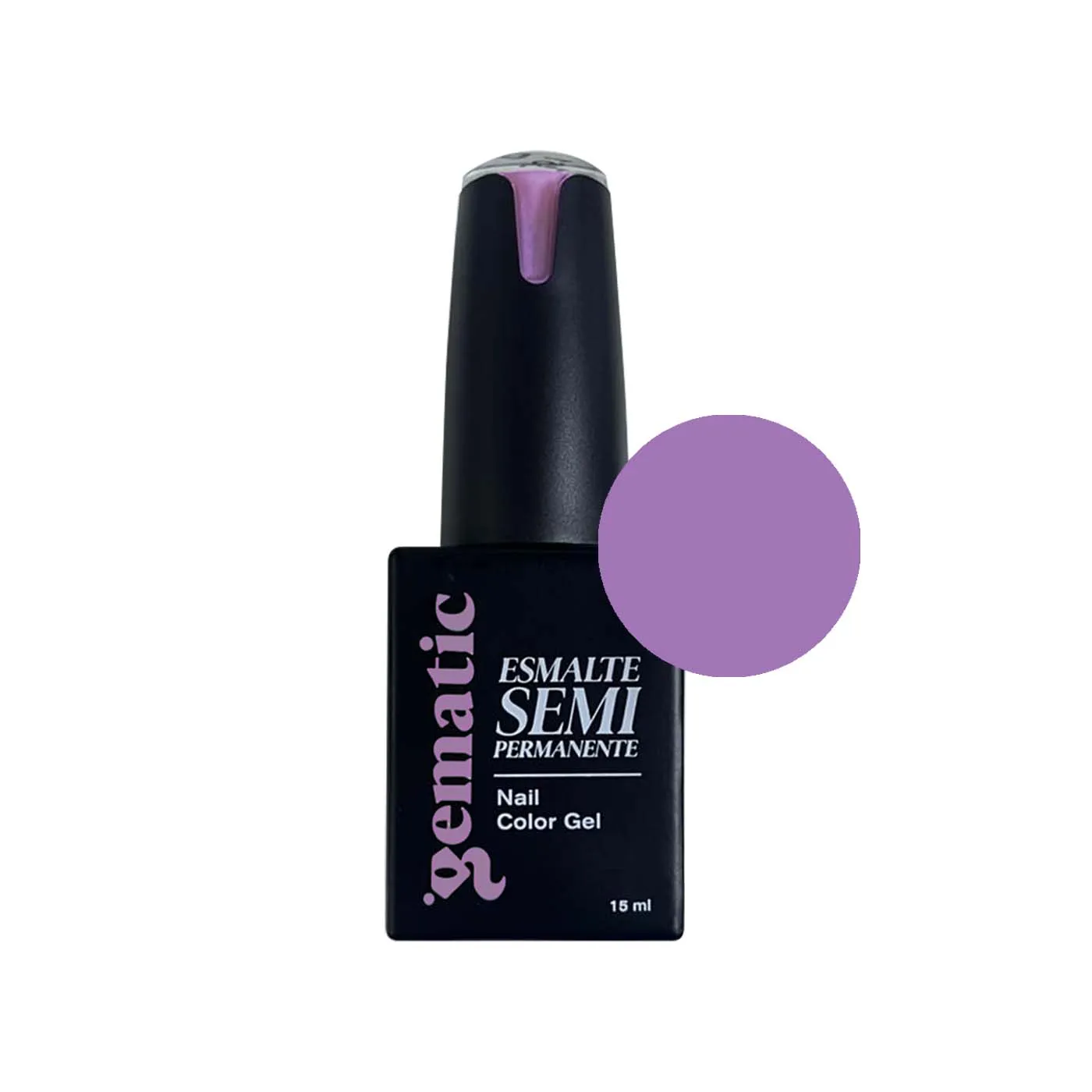 Esmalte Semipermanente Gematic Morado Malva Palido B926