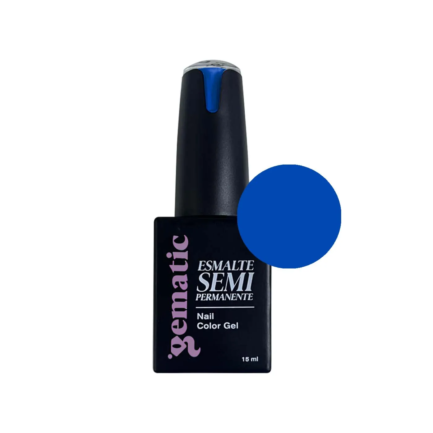 Esmalte Semipermanente Gematic Azul Ceruleo B1195