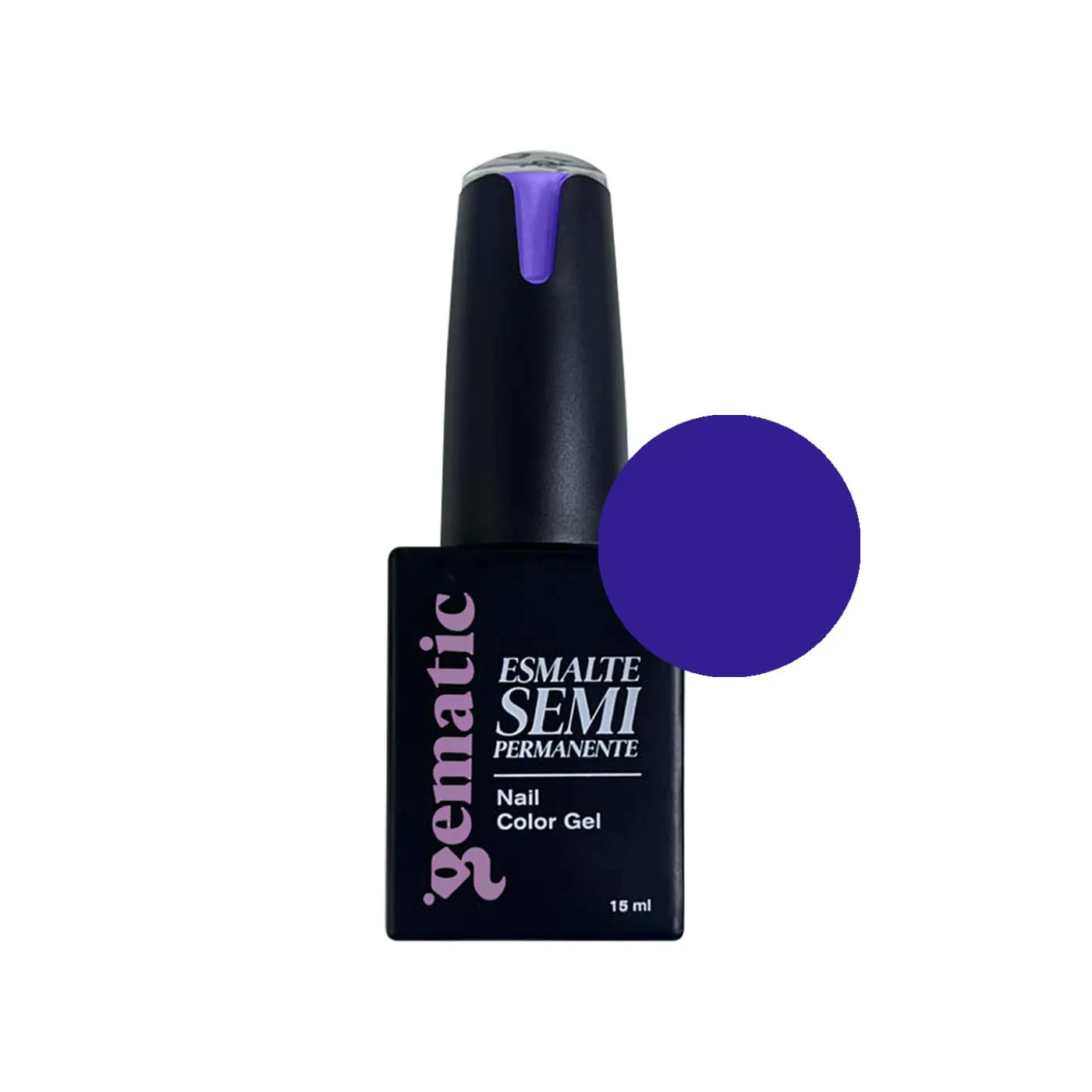 Esmalte Semipermanente Gematic Morado Azul Purpura B1067