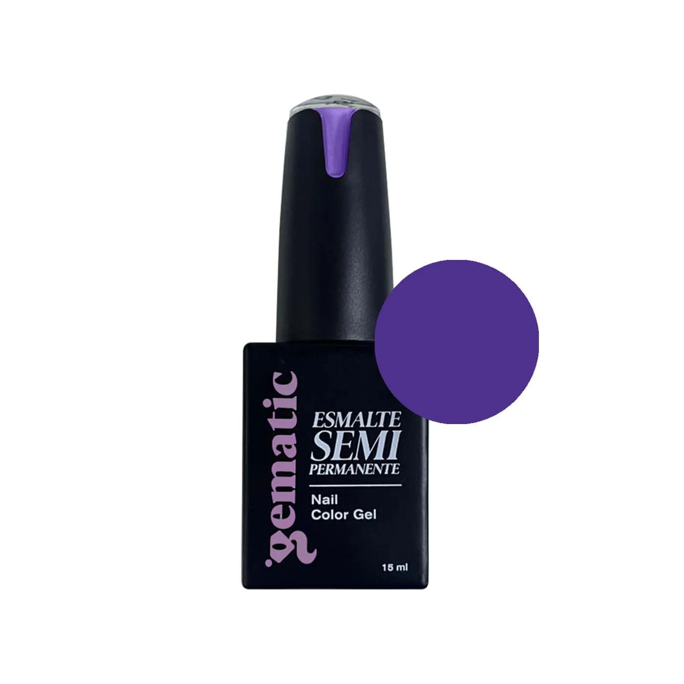 Esmalte Semipermanente Gematic Morado Uva B1059