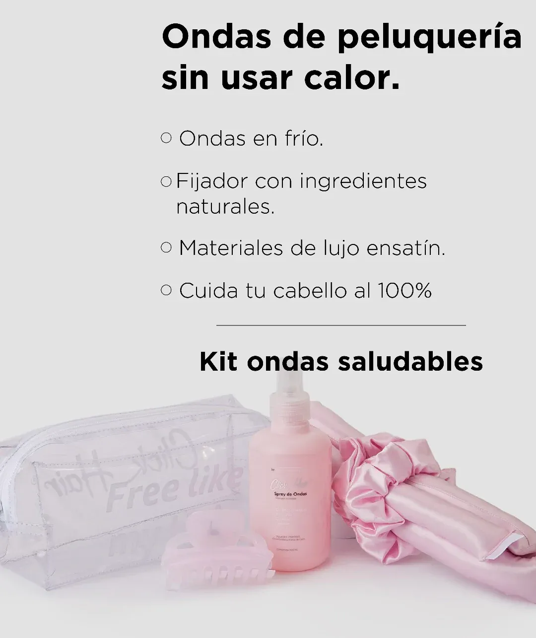 Kit Ondas De Cabello Saludables