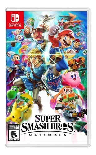 Juego Fisico Nintendo Super Smash Bros. Ultimate Standard Edition Nintendo Switch Físico