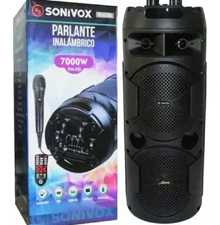 Parlante Sonivox  Con Bluetooth Negra   VS-SS2362 