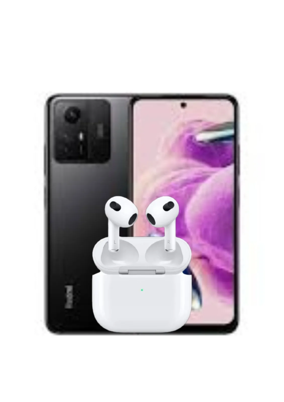 Celular Xiaomi Note 12s 256Gb 8Ram Negro +Airpods Obsequio