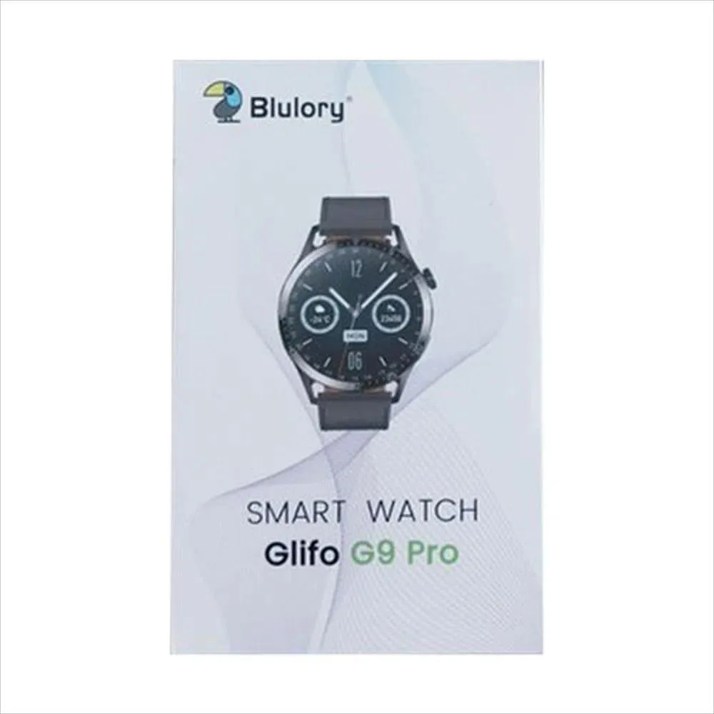 Reloj Original  Smartwatch Blulory Glifo G9 Pro Negro