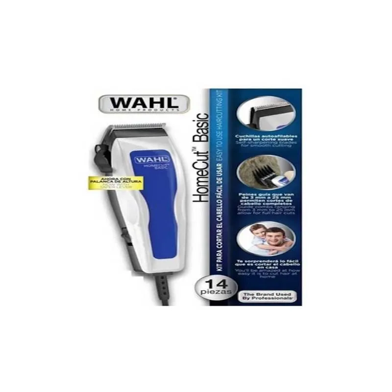 Set De Maquina Original Wahl Home Cut Basic Cortadora Kit 14 Piezas