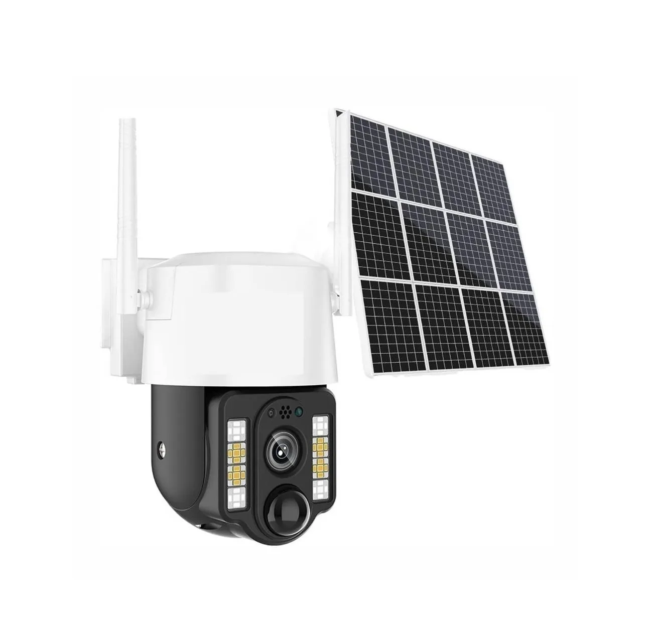 Cámara Ip Solar App V380 Exterior Seguridad Micro Sd Hd 380-360