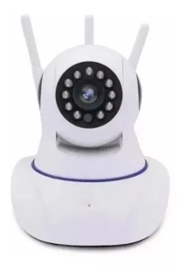 Cámara Robótica Seguridad Wifi 3 Antenas V380