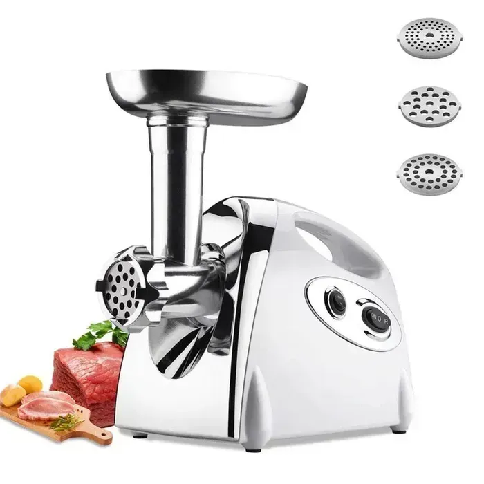 Molino Carne Uiversal Royal IU-MGB 1200w Carne Pollo Pescado Plateado