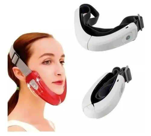 Reductor Quita Papada Facial Masajeador Led Vibración Cuello VFACE 