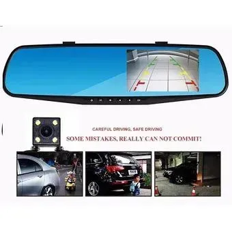 Espejo Retrovisor TV Doble Camara Para Carro FULL HD Vehículo