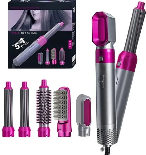 Cepillo Electrico Pelo 5 En 1 Hot Air Styler Multifuncional Aaa