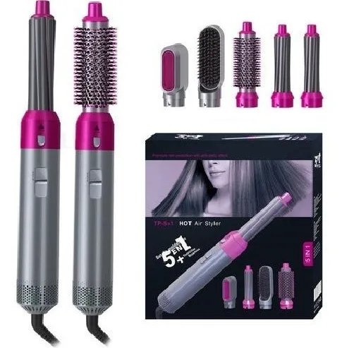 Cepillo Electrico Pelo 5 En 1 Hot Air Styler Multifuncional Aaa