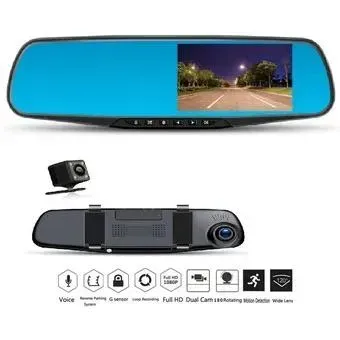 Espejo Retrovisor TV Doble Camara Para Carro FULL HD Vehículo