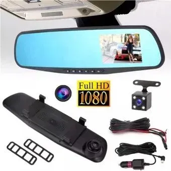 Espejo Retrovisor TV Doble Camara Para Carro FULL HD Vehículo