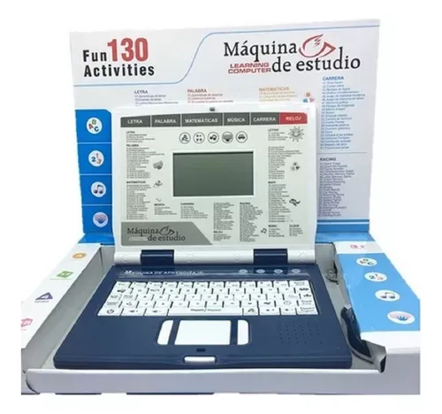 Computador Didactico Juguete 130 Funciones Niña Y Niño