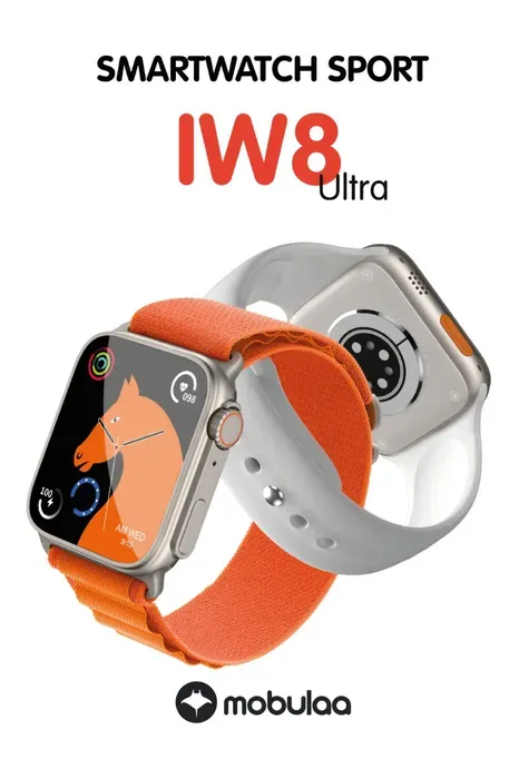 Reloj Smart Watch MOBULAA IW8 ULTRA Naranja