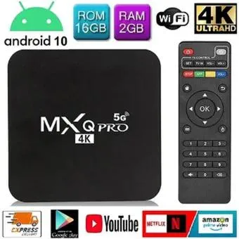 Tv Box 4k 16gb Ram 2gb Quad Core Convierte A Smart Tv