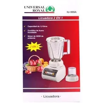 Licuadora + Picatodo Universal Royal 1.5 Lts