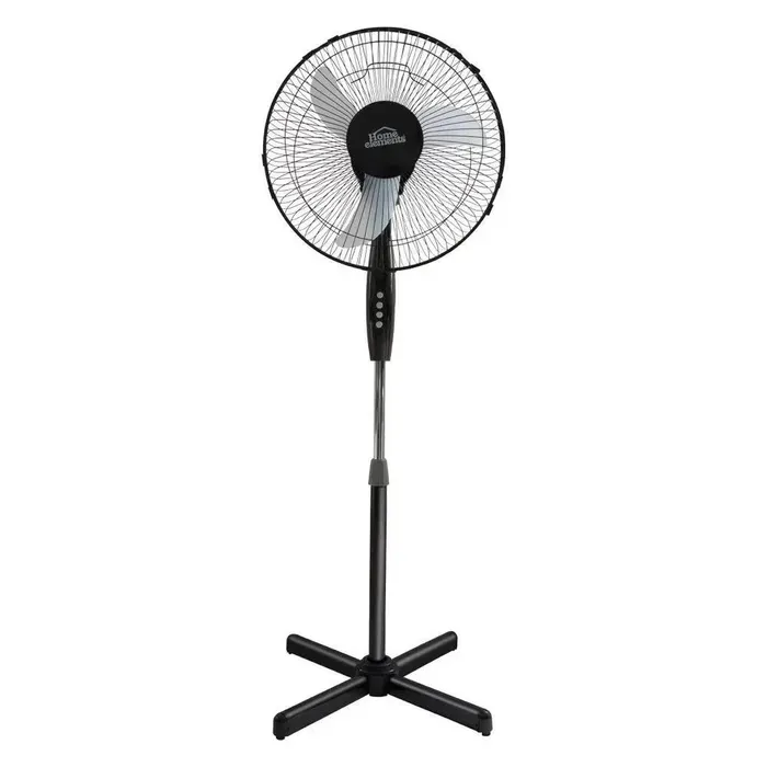 Ventilador 3 En 1 Home Elements 16” Rejilla Metálica Negro HECRSF-16BIN