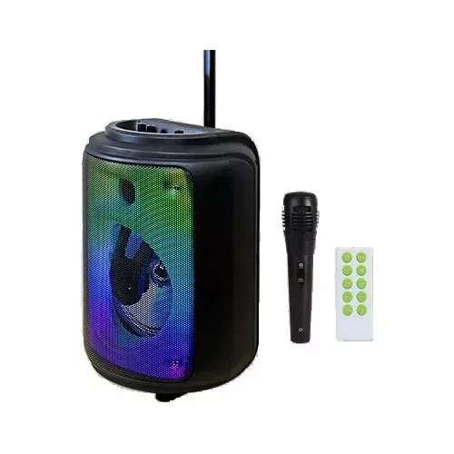  Parlante Bocina Amplificada Bluetooth Recargable 8 PuLG Rgb KTS-1746