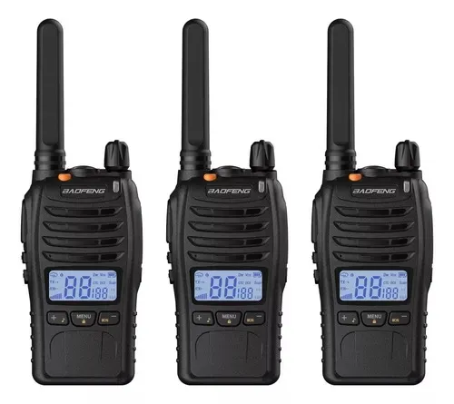 Radio Walkie Talkie Baofeng X3 Bateria 1500 Mah E88