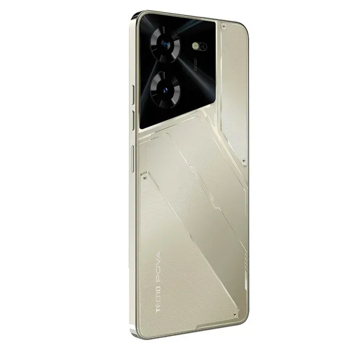 Celular TECNO POVA 5 8+256GB Dorado + AirPods Obsequio