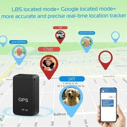 Gf -07 Localizador Gps Inalámbrico Preciso Inmovilizador