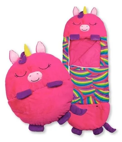 Happy Nappers Para Dormir 180cm x 50cm Unicornio Morado