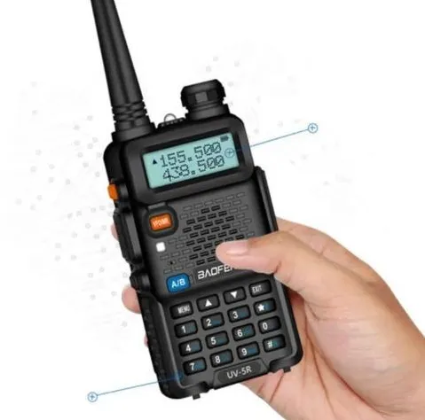 Radio Walkie Profesional Baofeng Uv5r Unidad